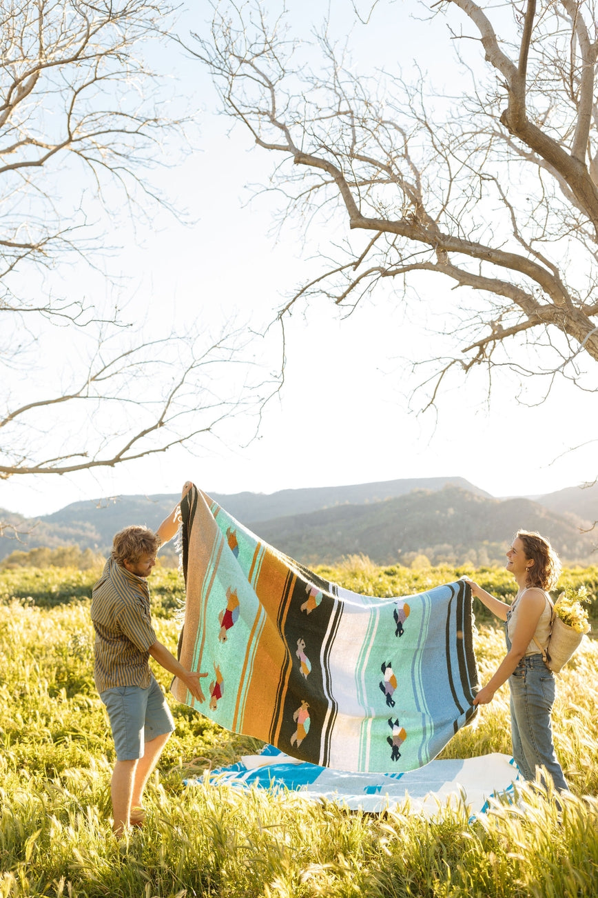 Tortuga Verde - Woven Blanket