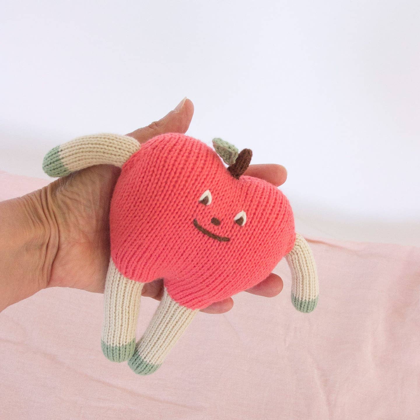 Baby Rattle - Apple Friend