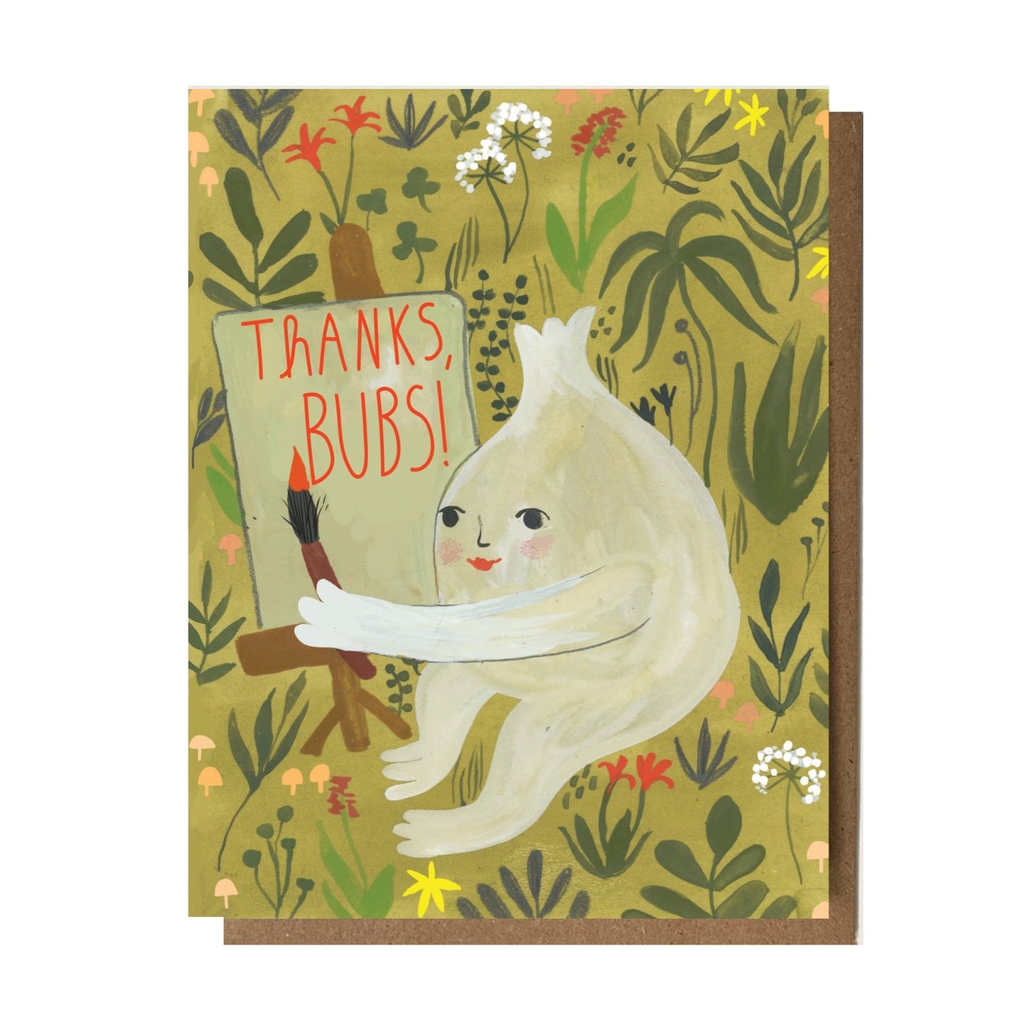 Thanks Bubs Greeting Card