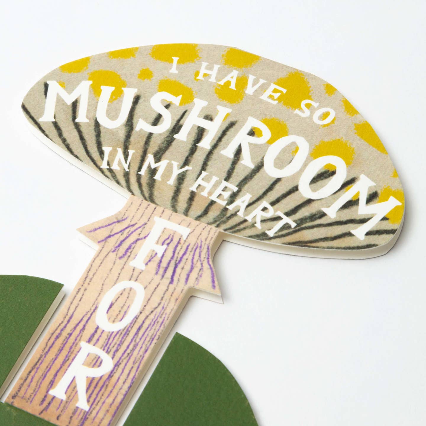 Mushroom Love Standing Greeting Card