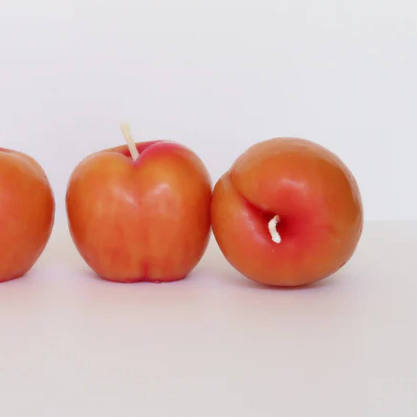 Peach Beeswax Candle