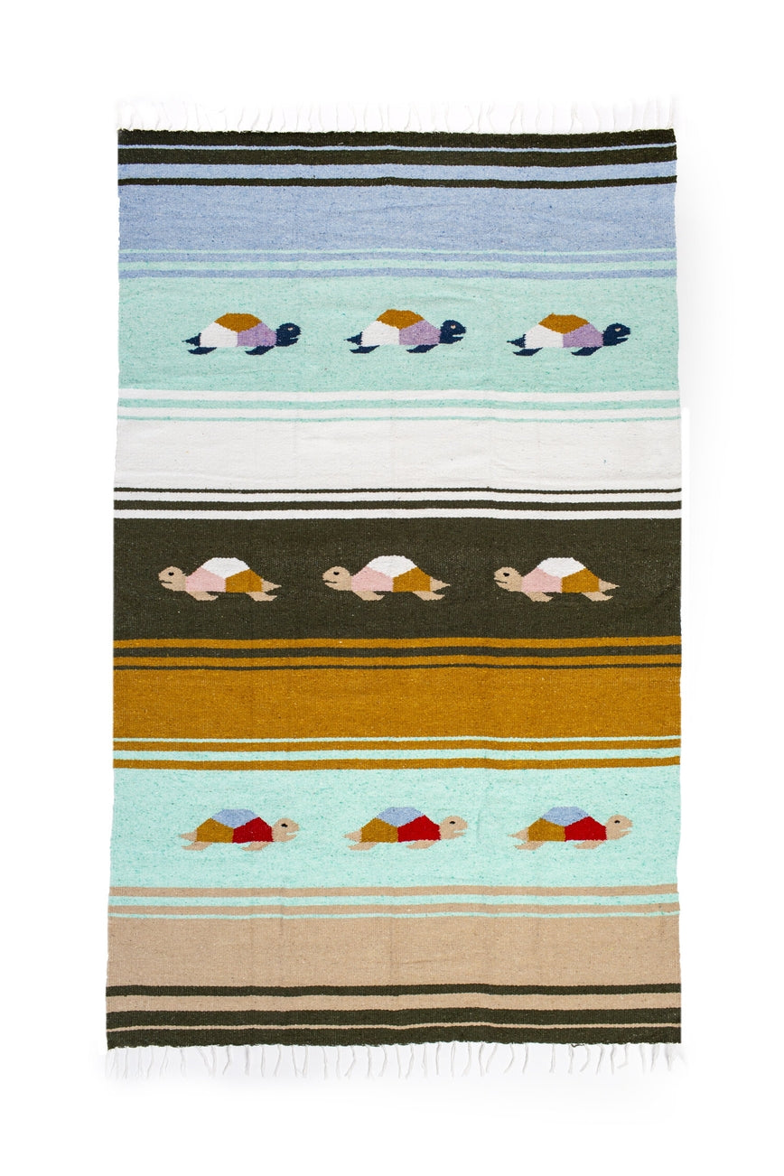 Tortuga Verde - Woven Blanket