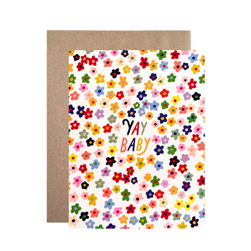 Yay Baby Greeting Card