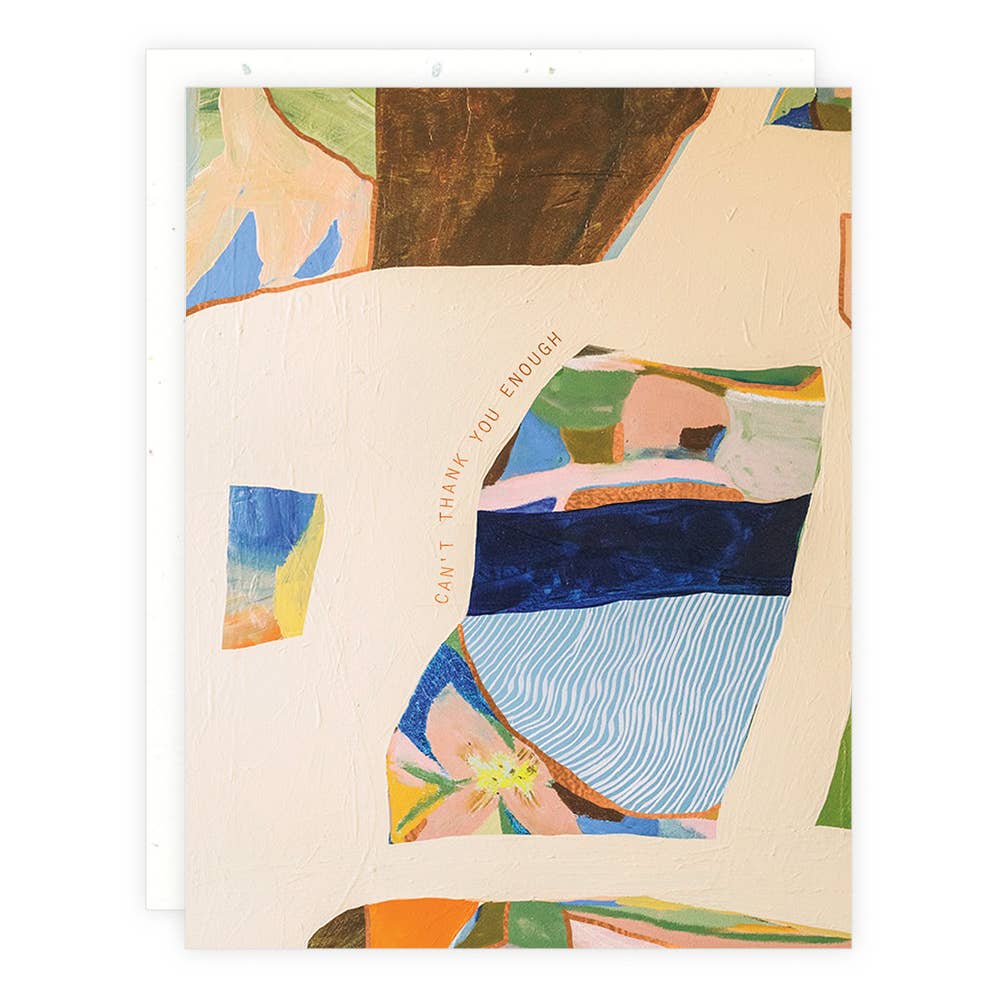 Can't Thank You Enough Greeting Card