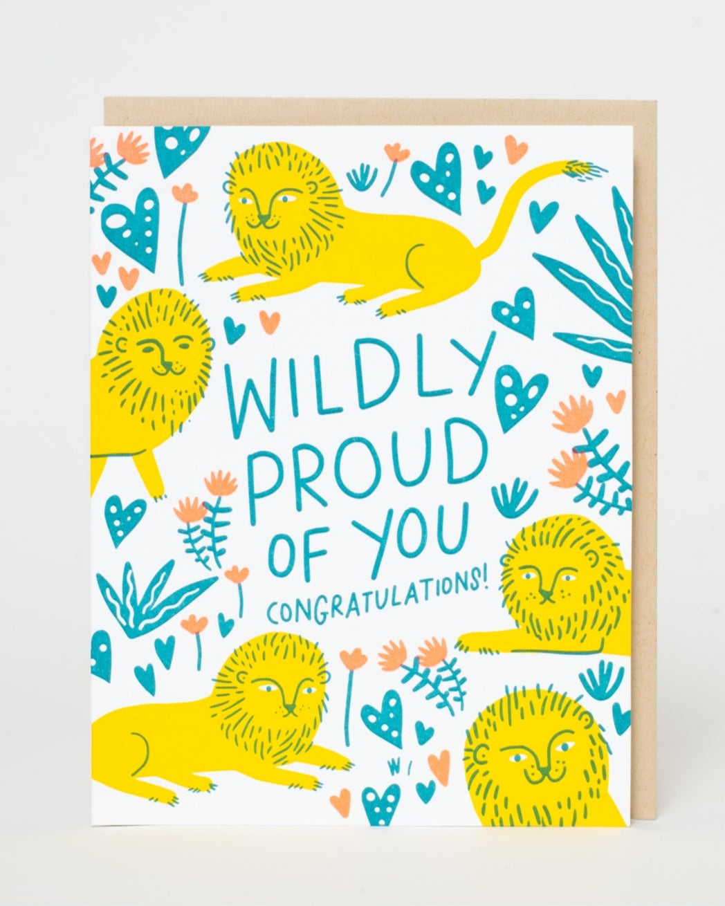 Wildly Proud Greeting Card