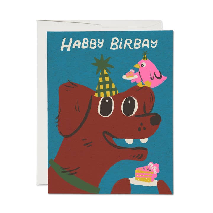Habby Birbay Greeting Card