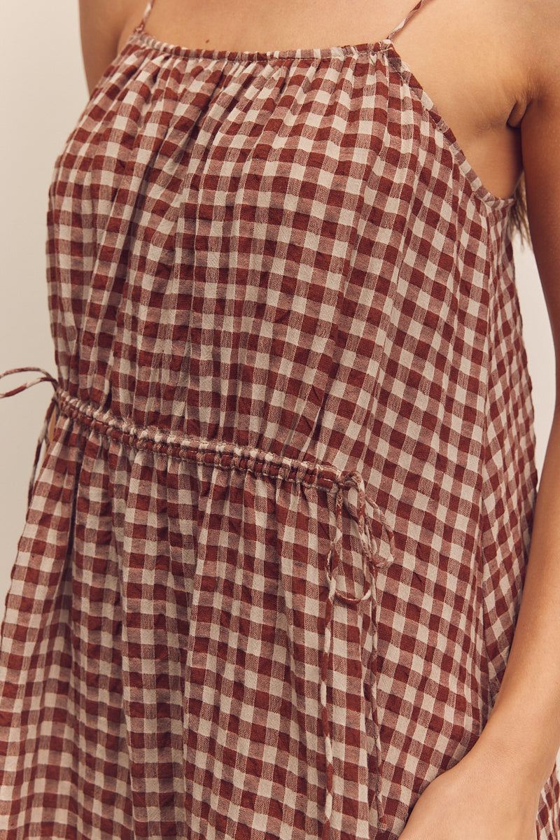 Gingham Cami Dress