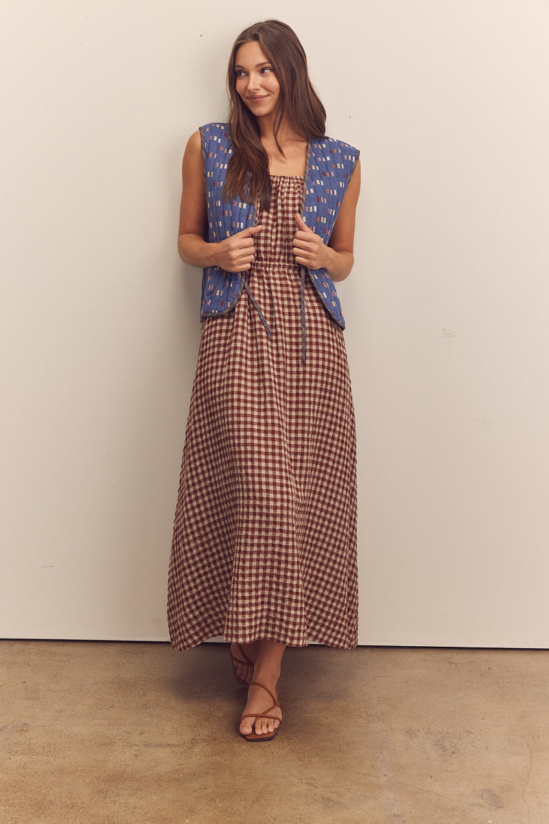 Gingham Cami Dress