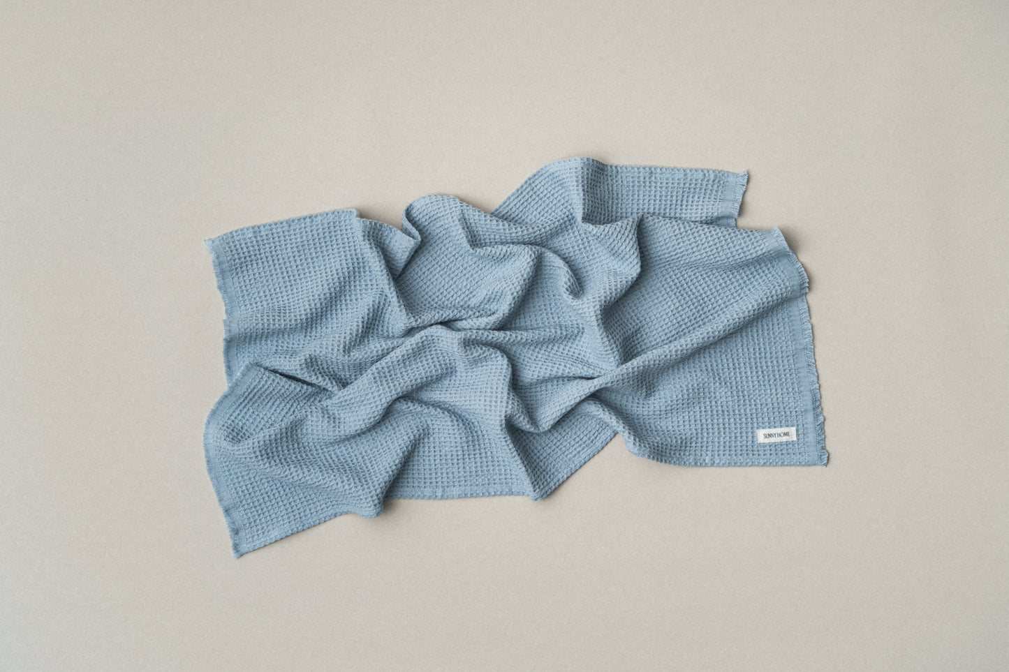 Everyday Waffle Towel / Dusk Blue