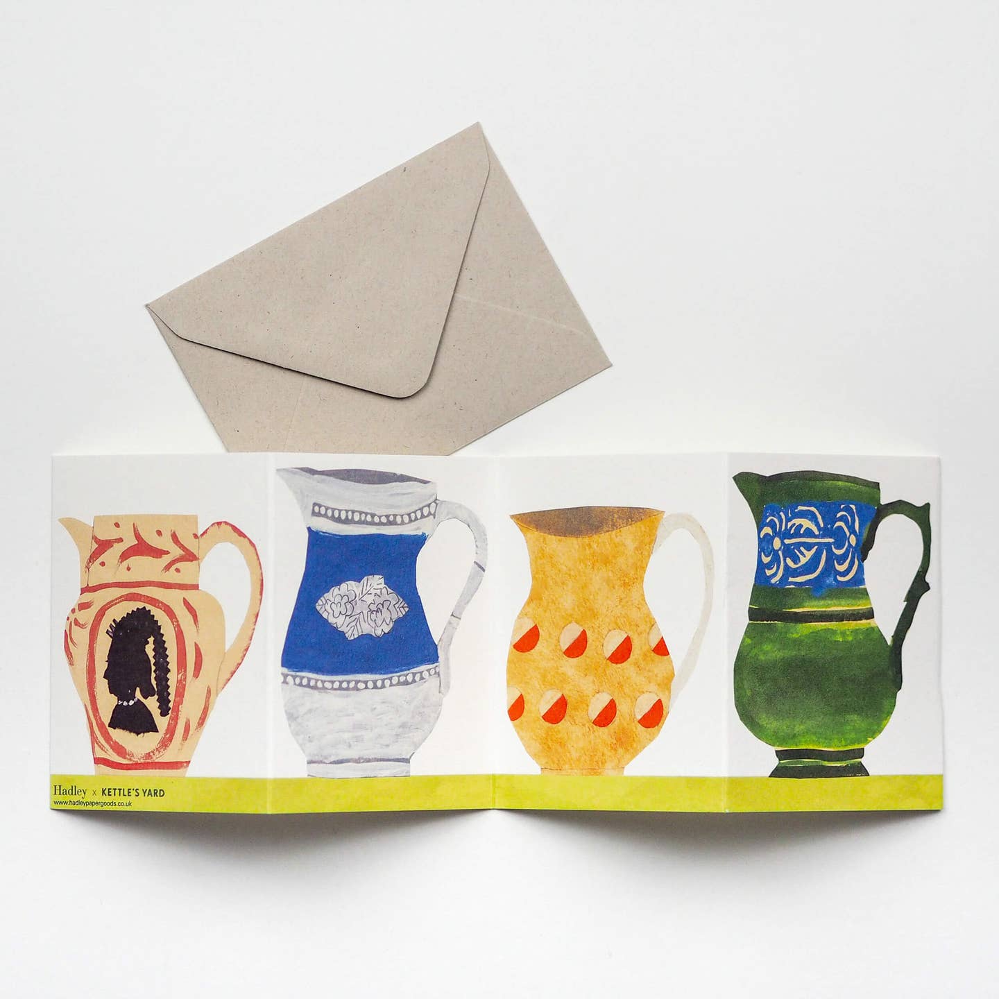 Jugs Concertina Greeting Card