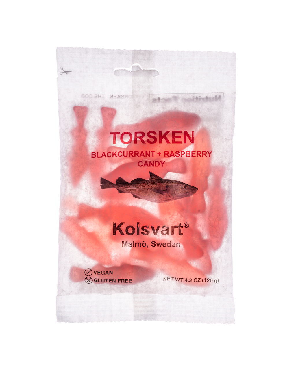 Swedish Fish - Raspberry and Blackcurrant