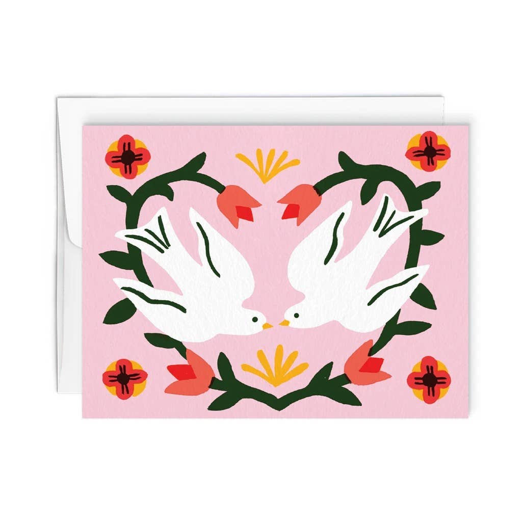Love Doves Greeting Card