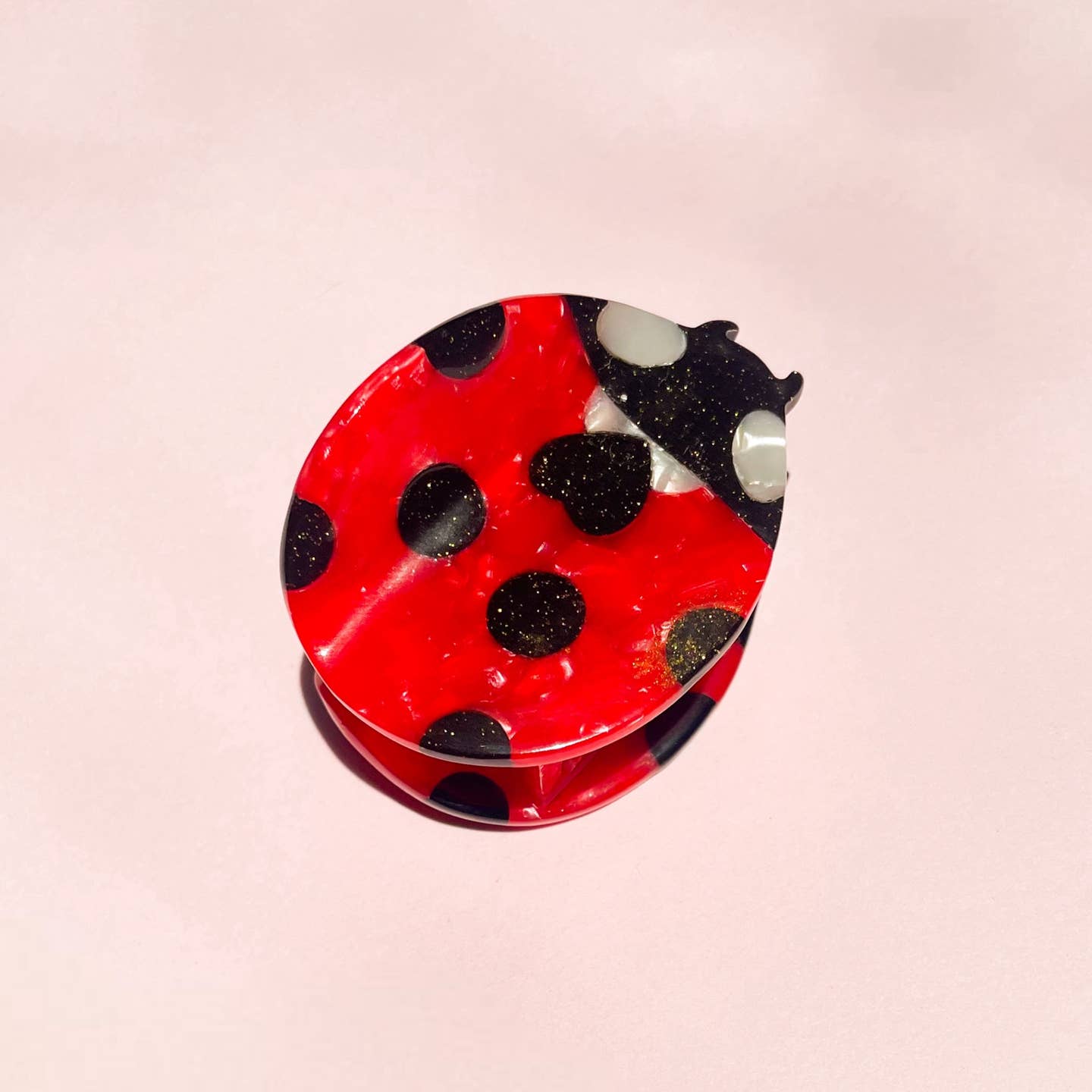 Small Ladybug Claw Clip