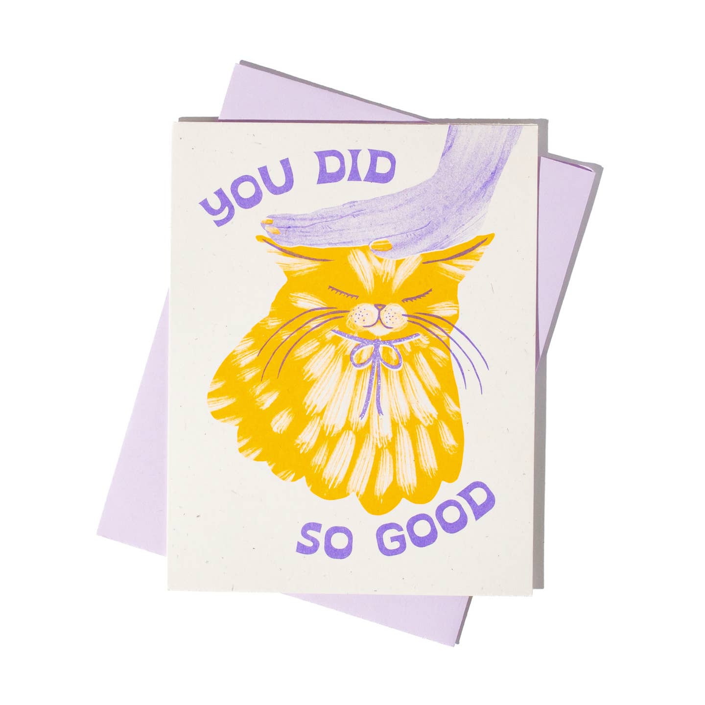 Did So Good Cat Greeting Card