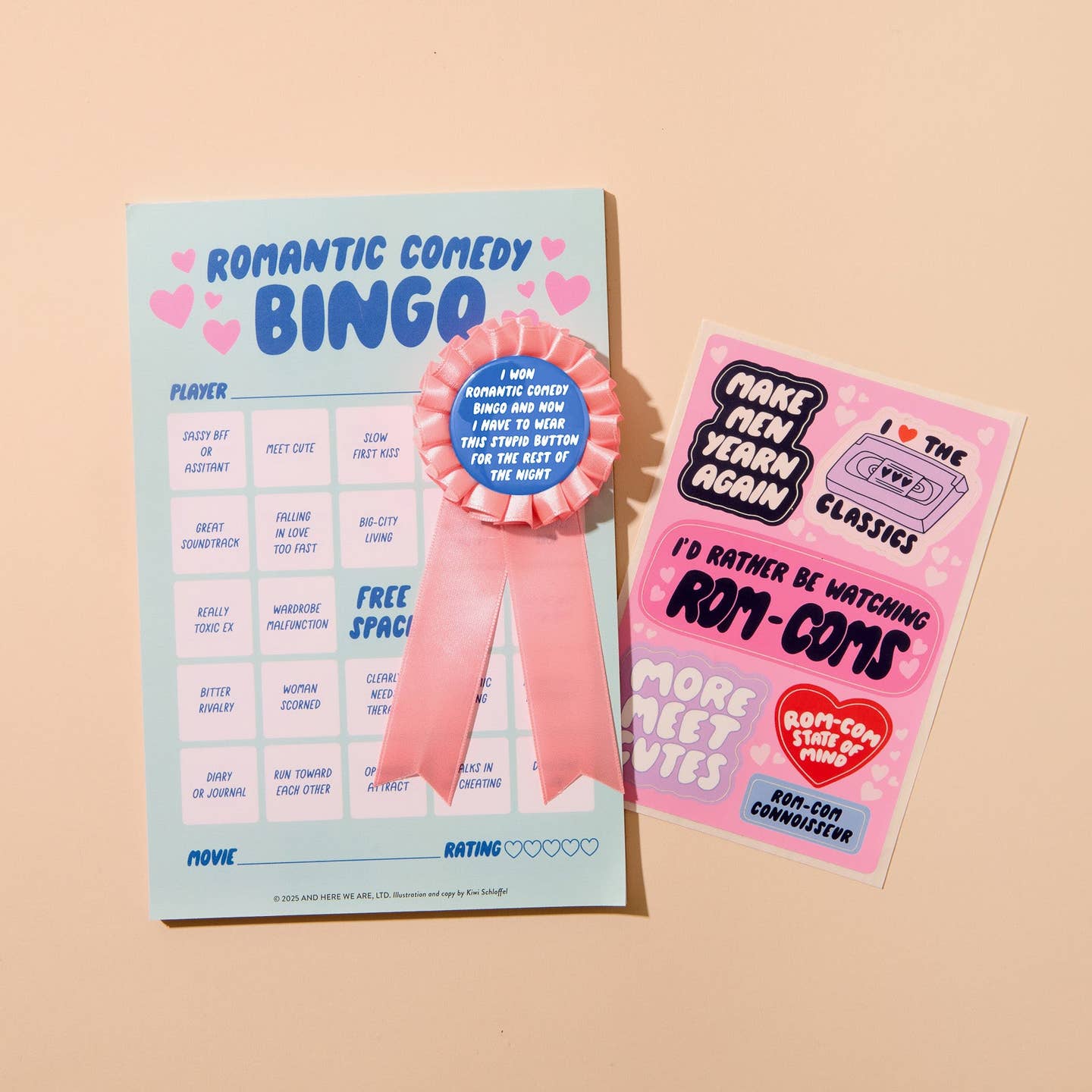 Rom-Com Movie Bingo