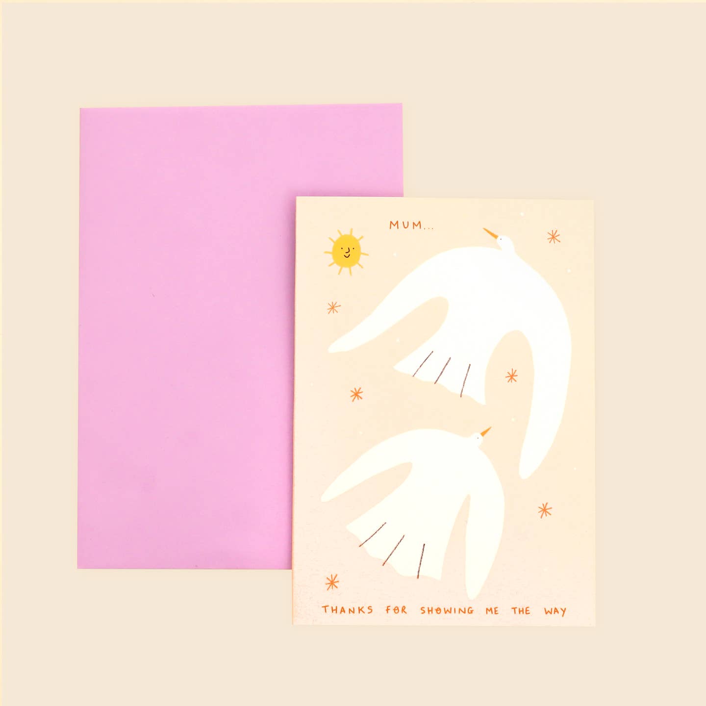 Thanks Mum Greeting Card