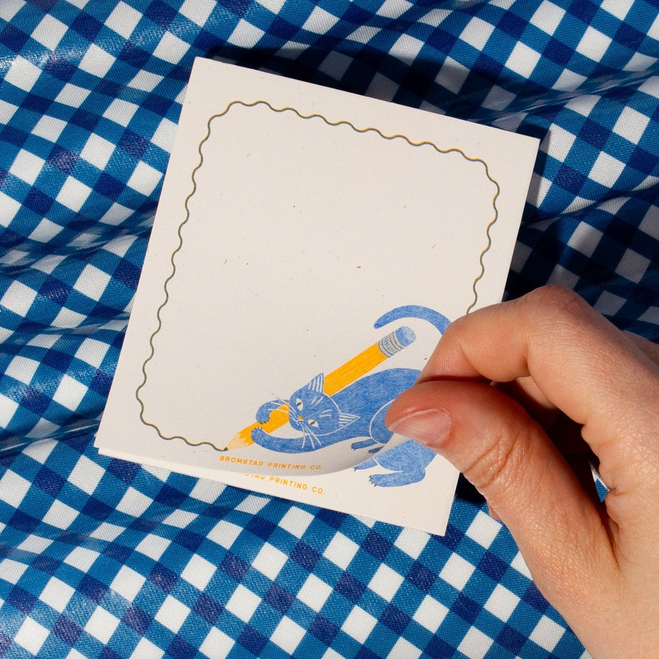 Mini Pencil Cat Notepad
