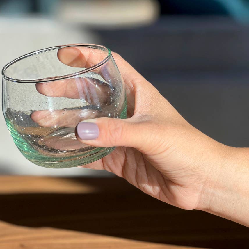 Handblown Moroccan Goblet