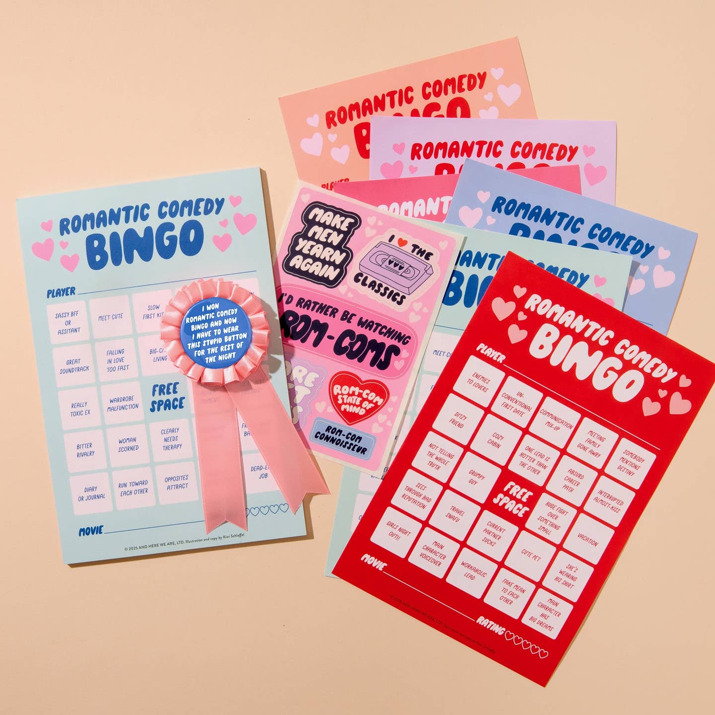 Rom-Com Movie Bingo