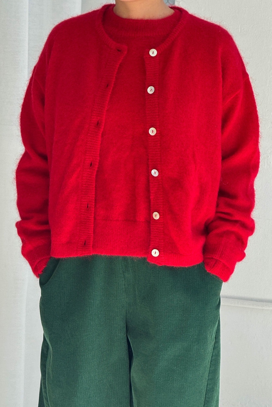 Leila Mohair Cardigan