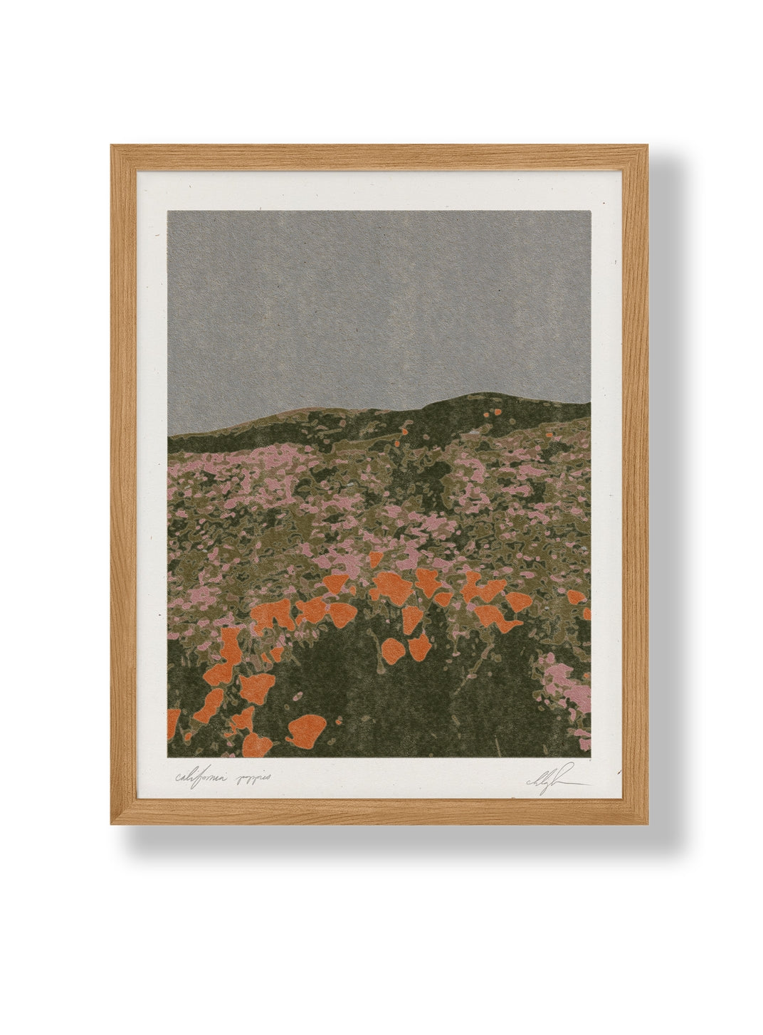 California Poppies Print