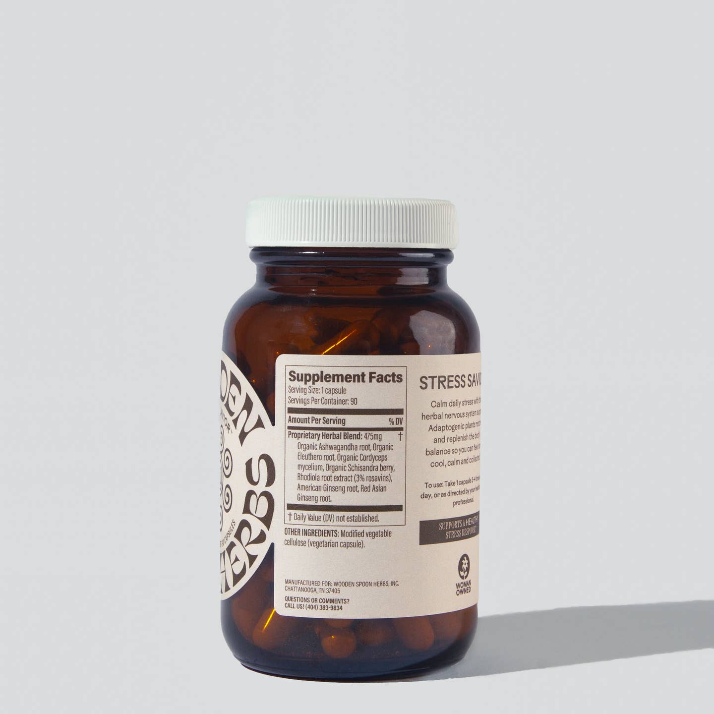 Stress Savior Herbal Supplements