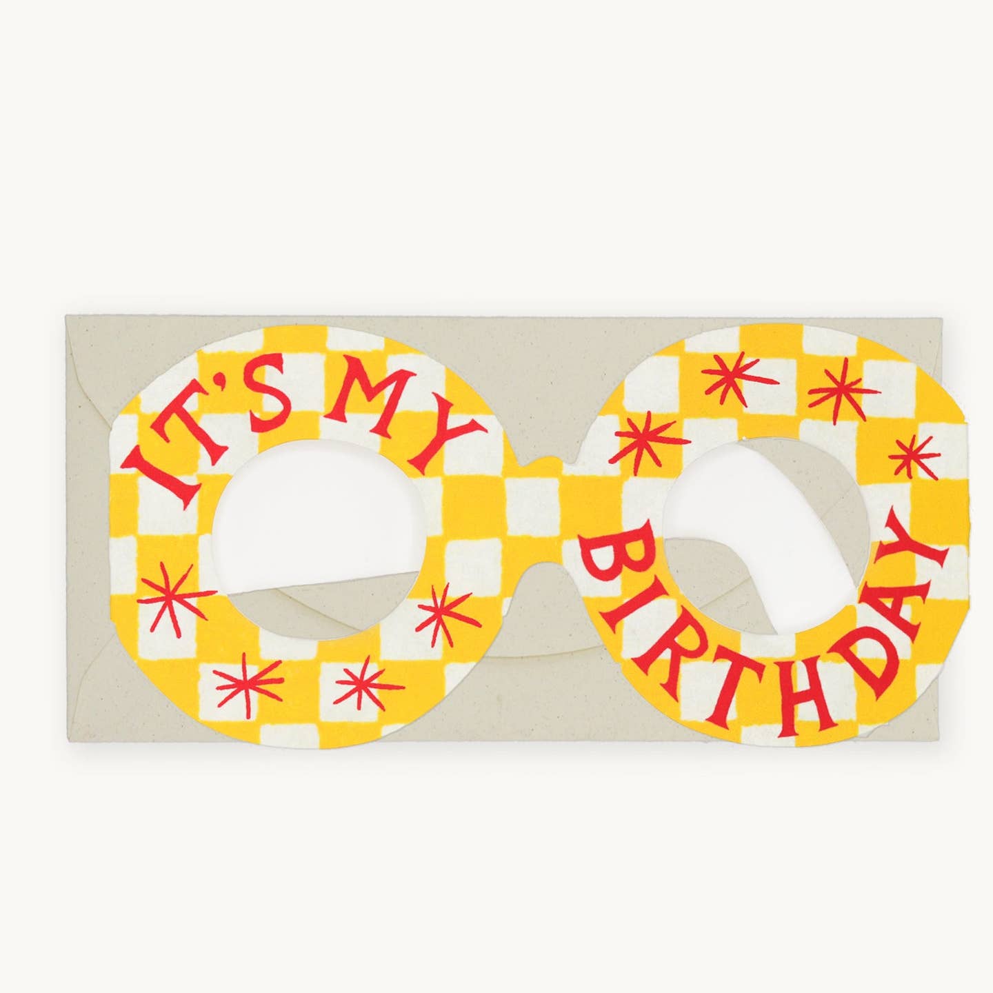 Birthday Glasses Greeting Card