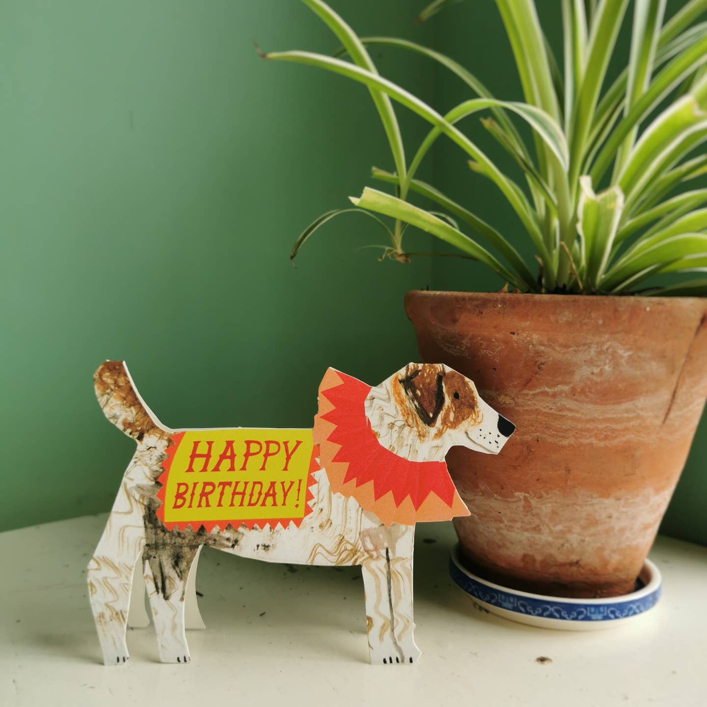 Birthday Dog Greeting Card