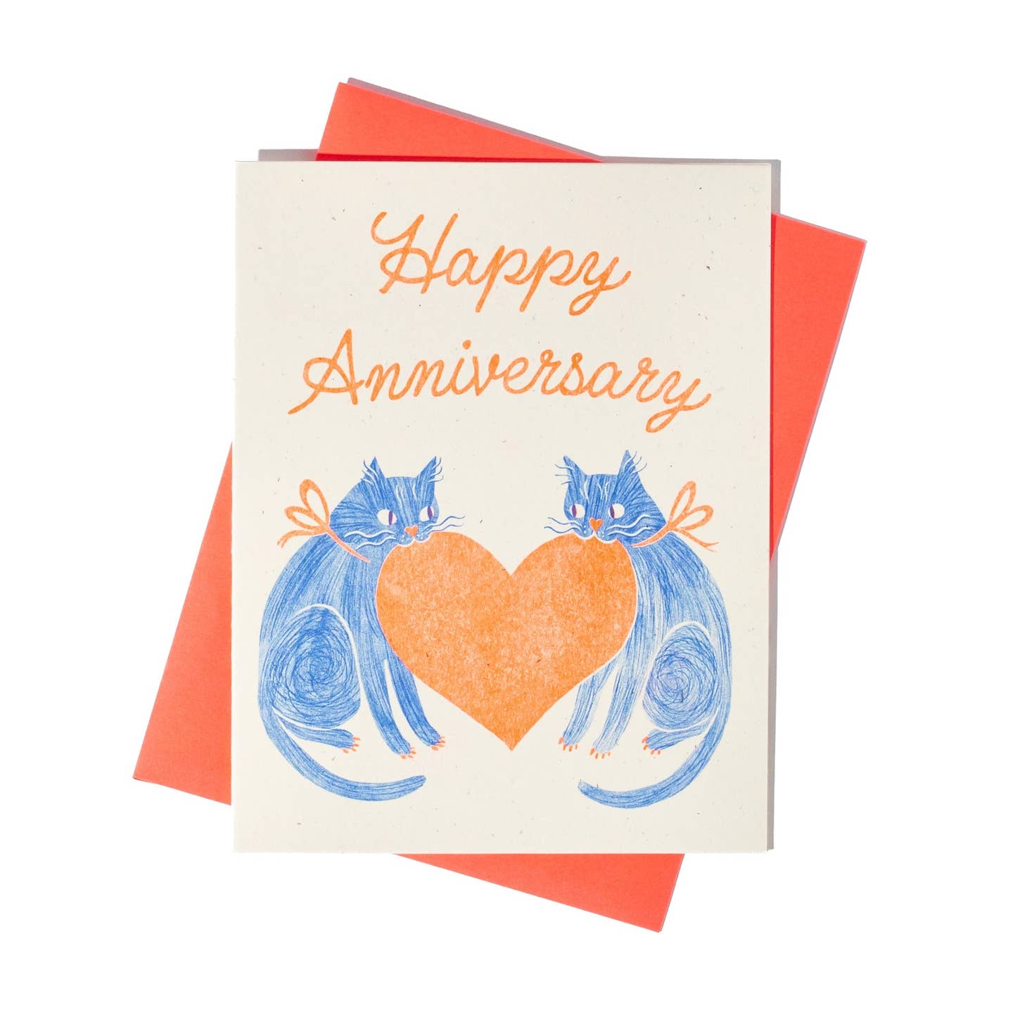 Anniversary Cats Greeting Card