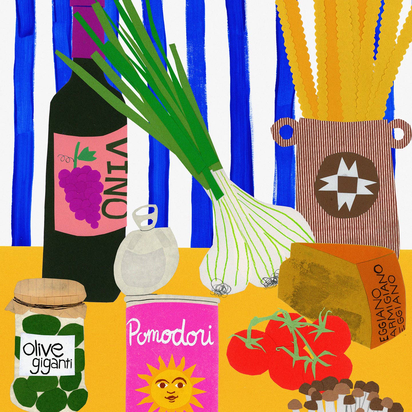 Italian Foods Print