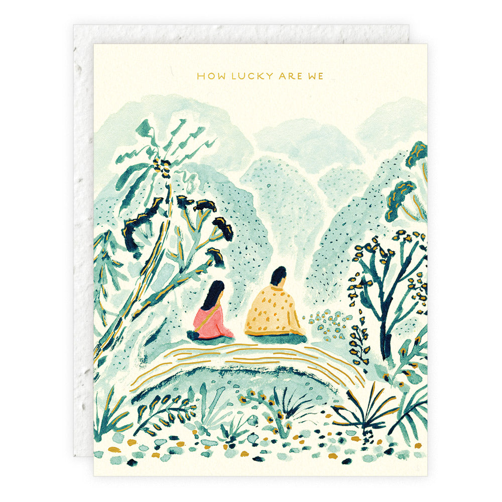 How Lucky - Plantable Greeting Card