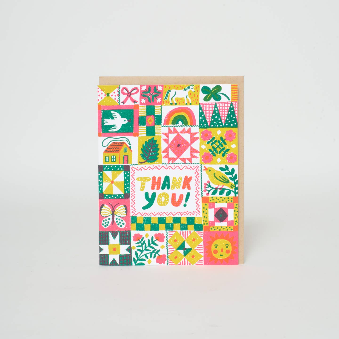 Thank You Quilt Greeting Card