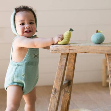 Baby Rattle - Pear