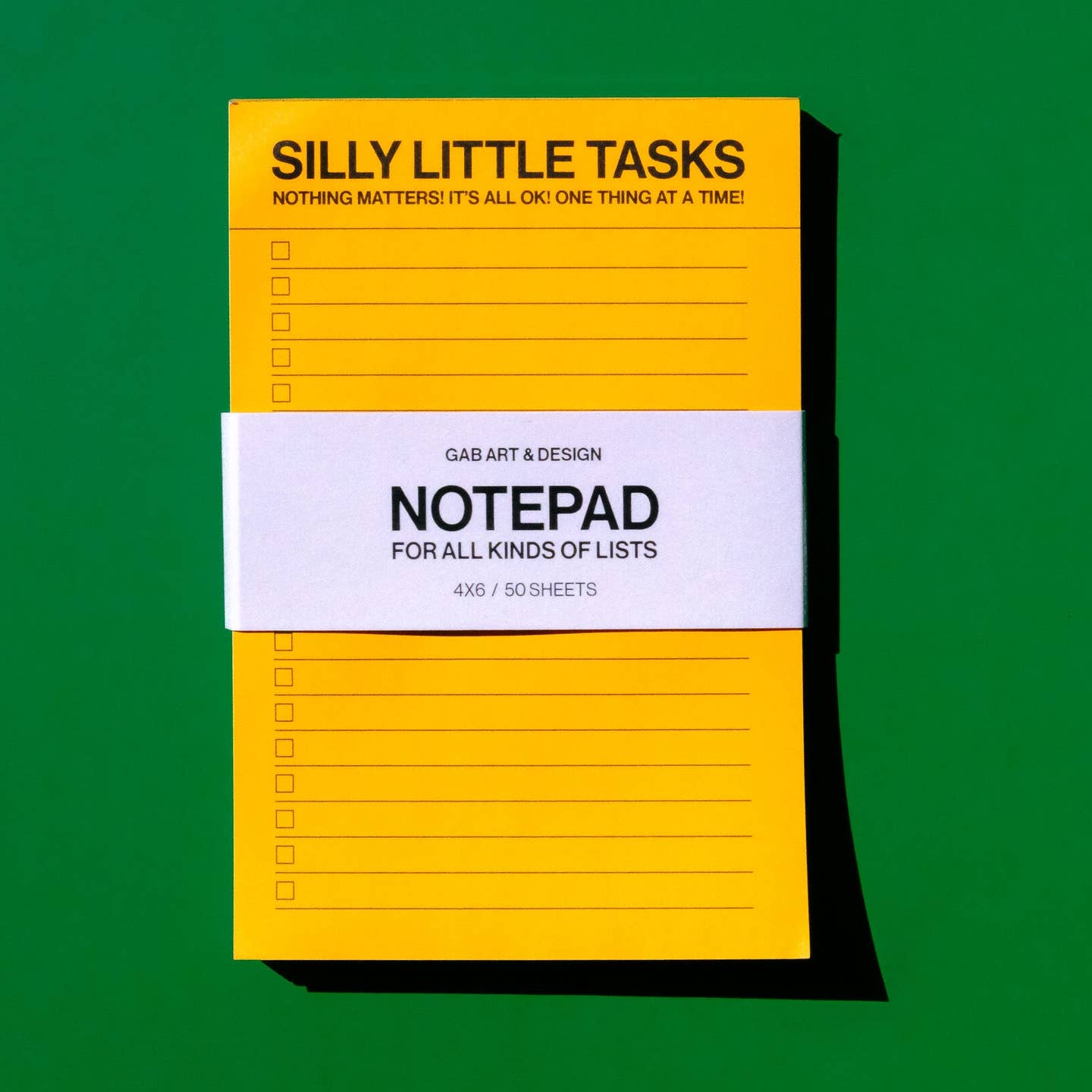 Silly Little Tasks List Notepad