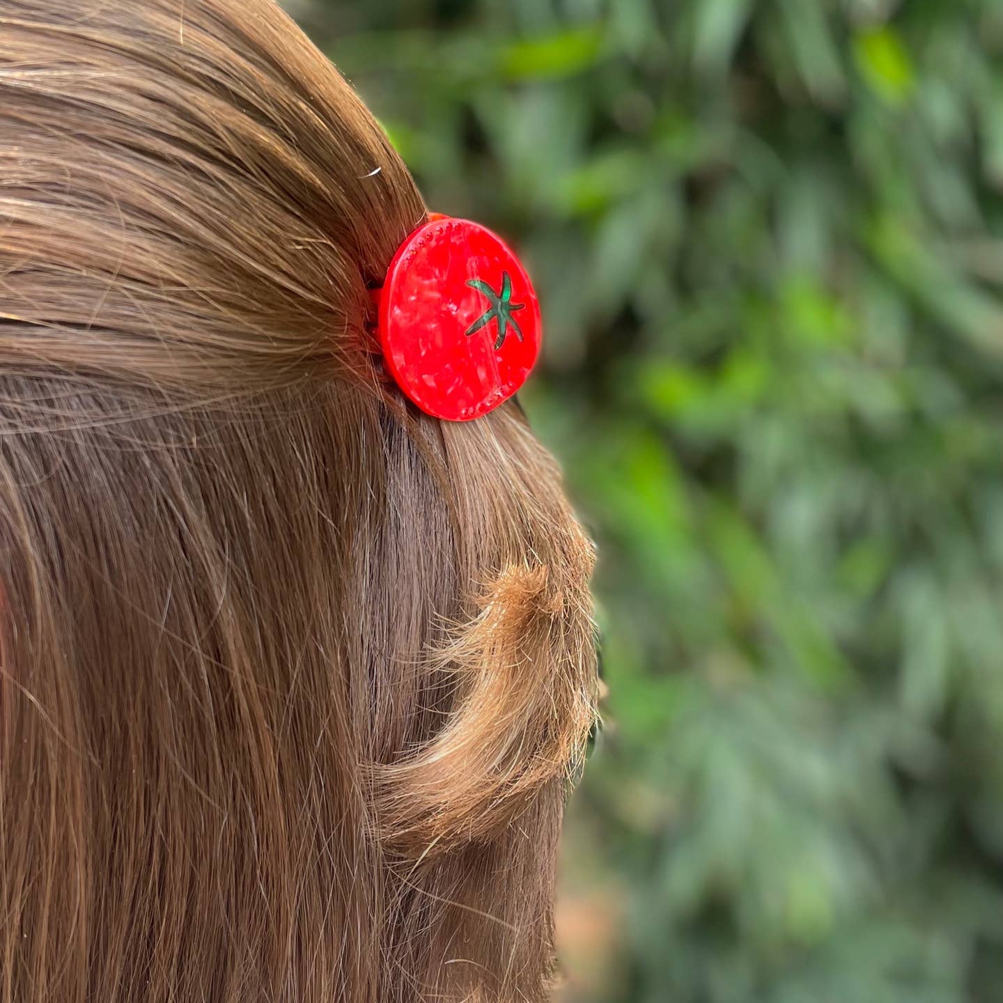 Small Tomato Claw Clip