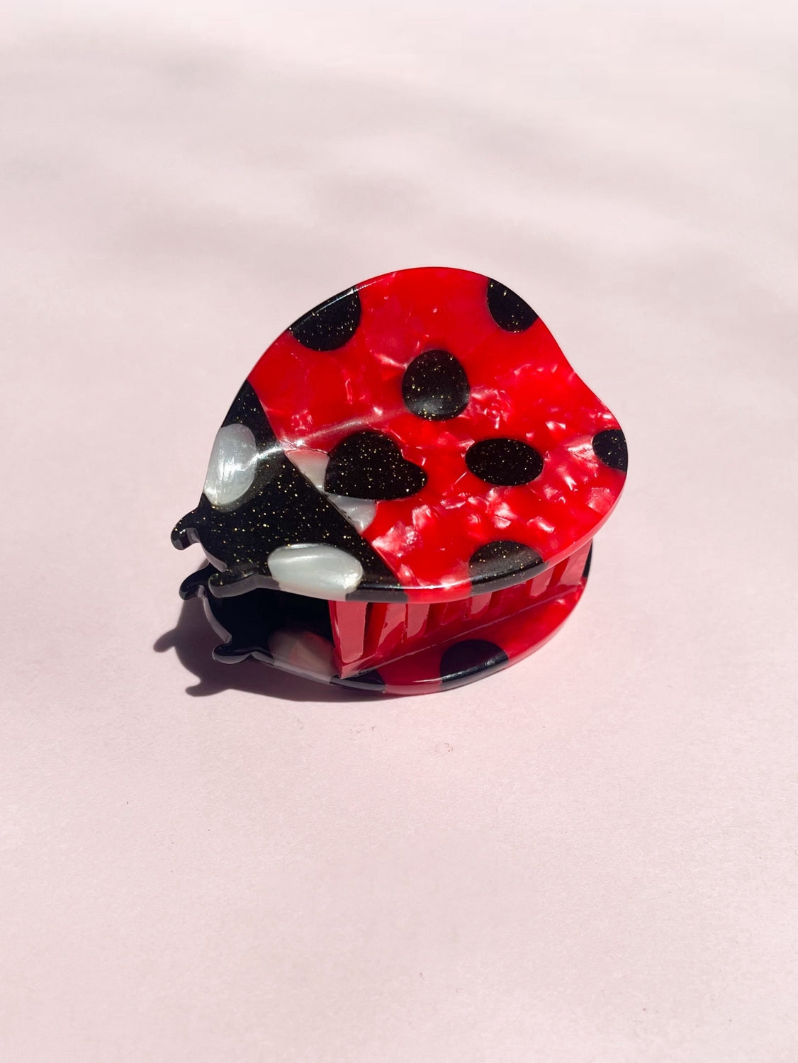 Small Ladybug Claw Clip