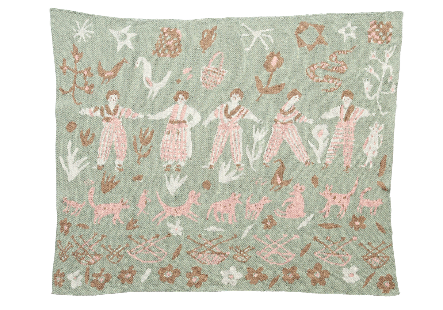 Forest Friends Sky / Baby Blanket