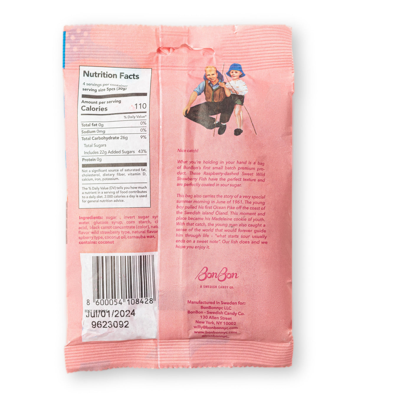 Swedish Fish - Sweet Wild Strawberry