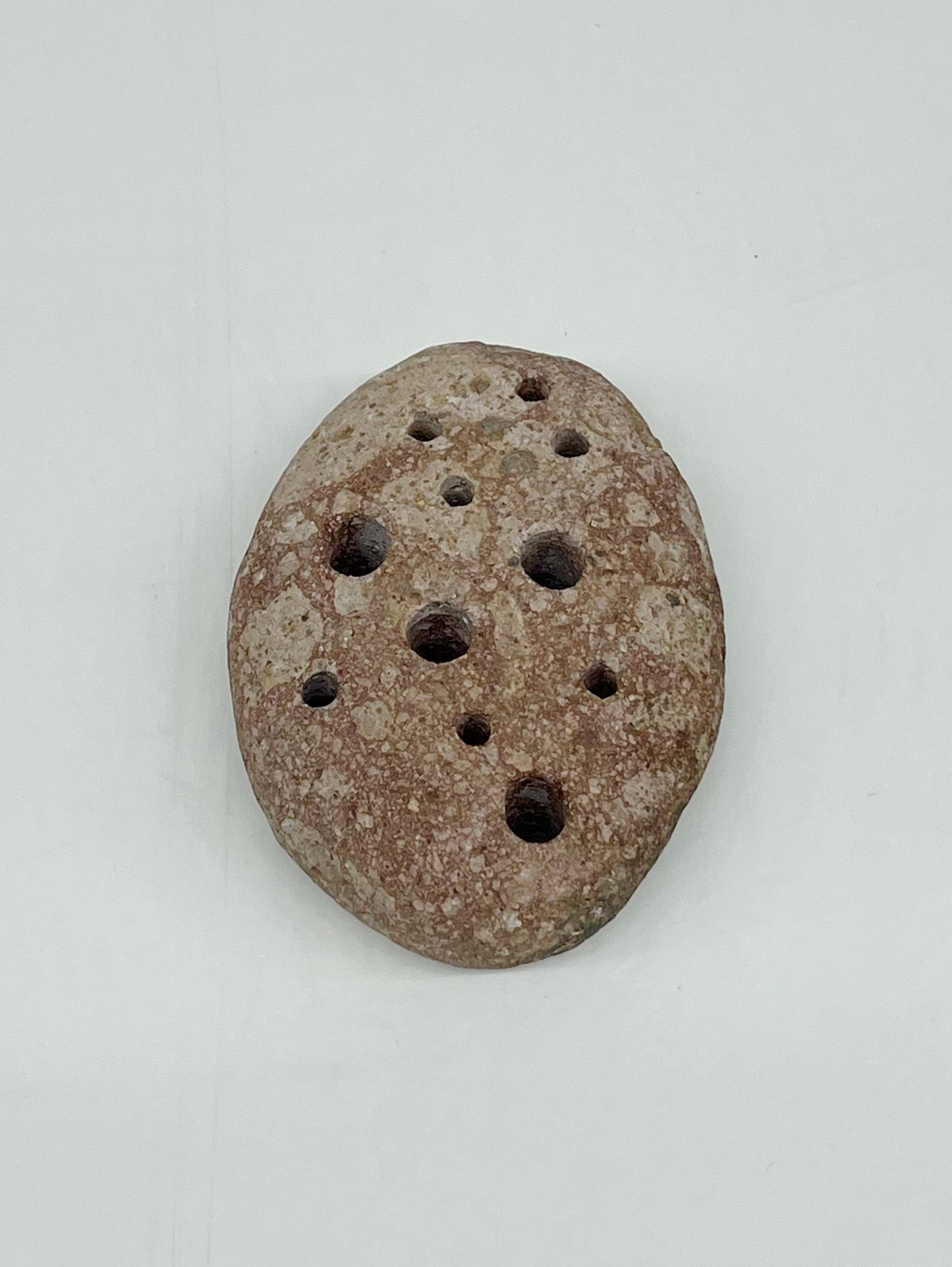 Stone Floral Frog