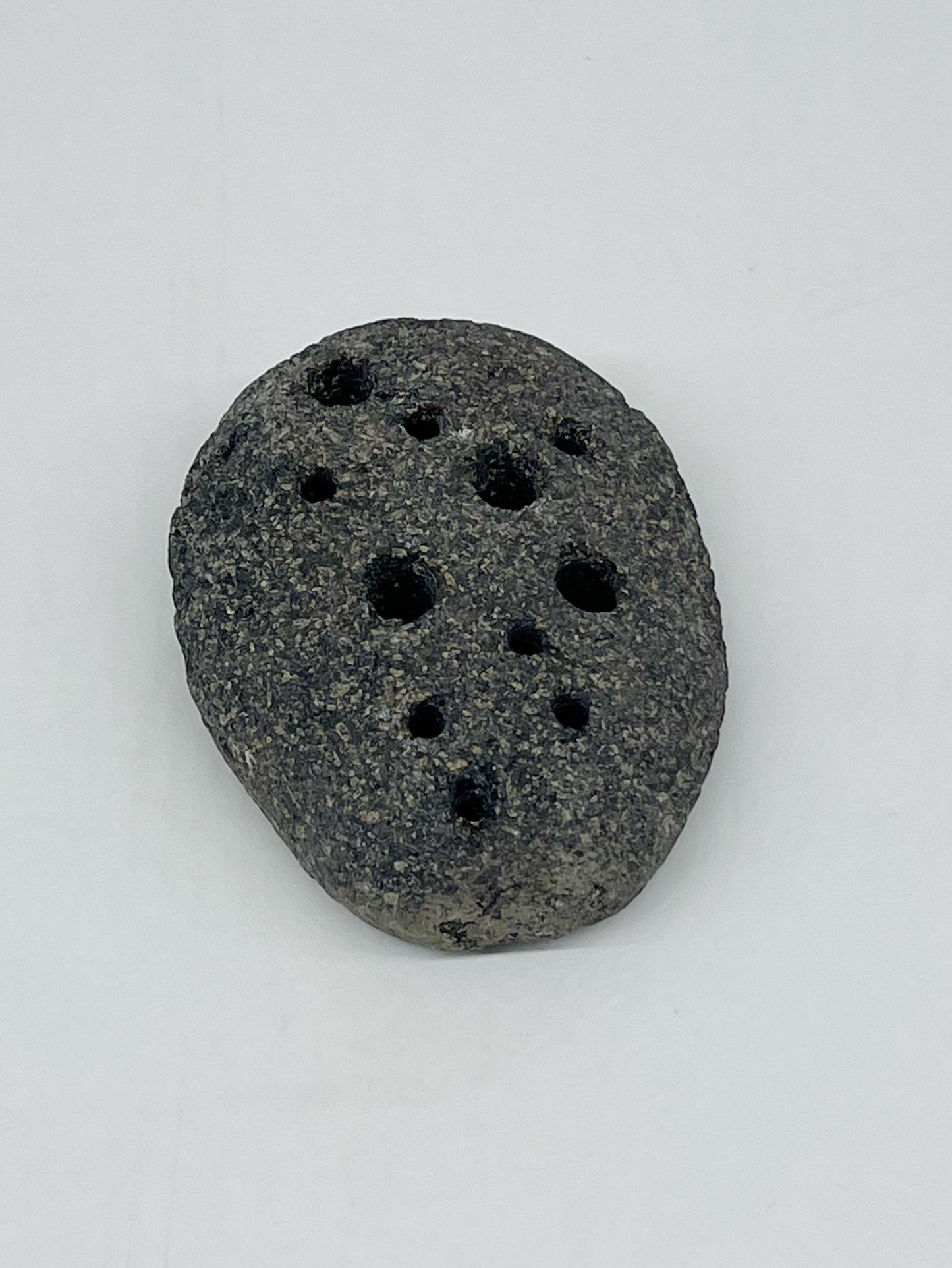 Stone Floral Frog