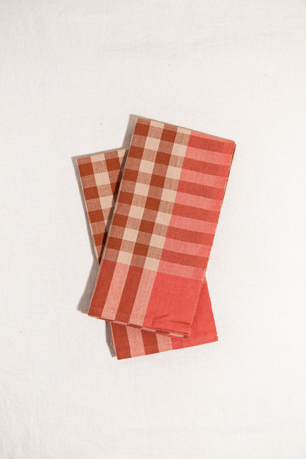 Grid Sandstone Napkin Pair