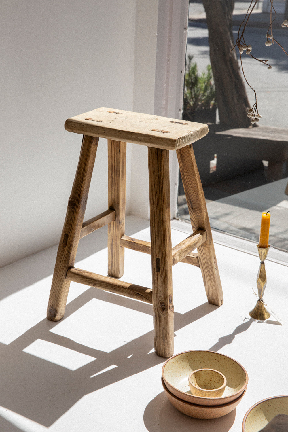 Antique Milking Stool