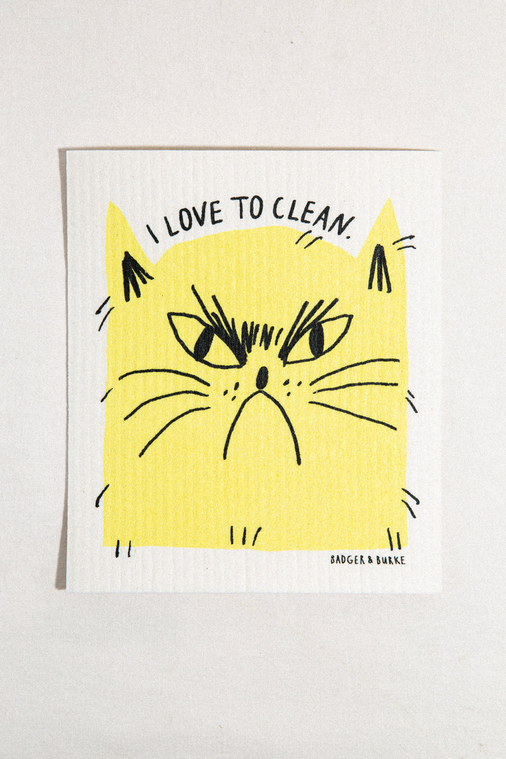 Love To Clean - Sponge Cloth