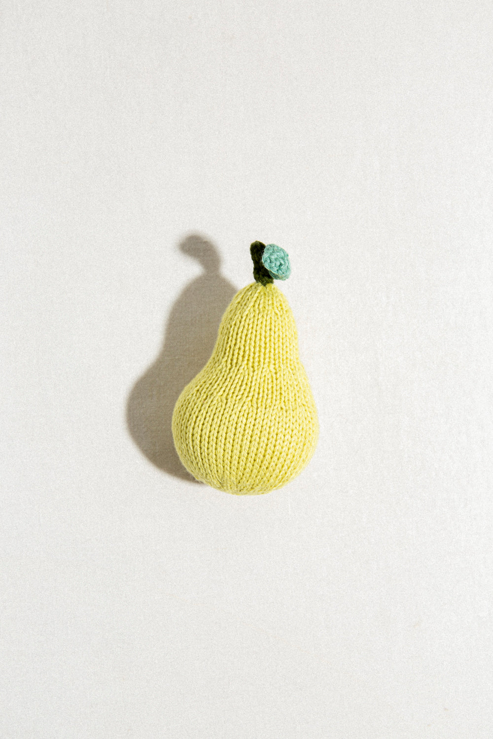 Baby Rattle - Pear