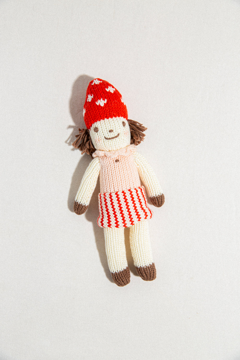 Baby Rattle - Pippa Mushroom