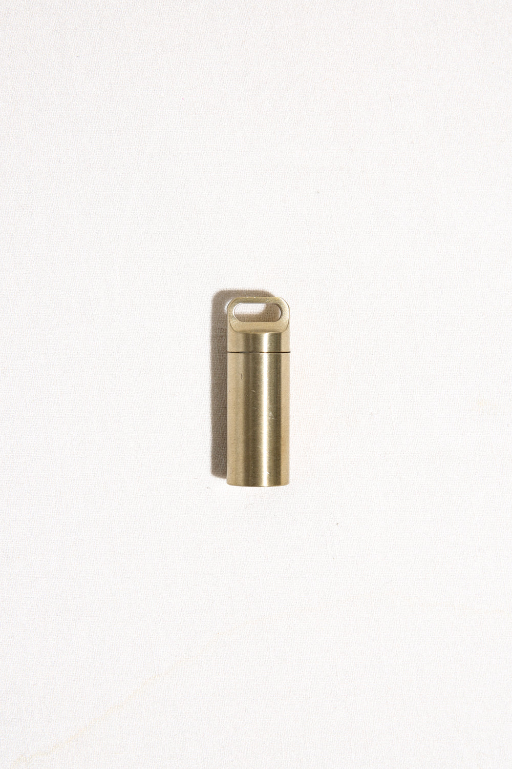 Brass Keychain Bottle