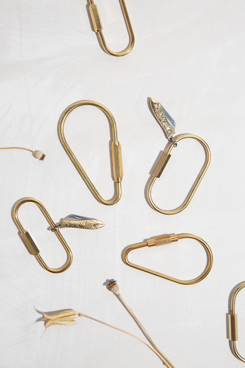 Brass Key Ring
