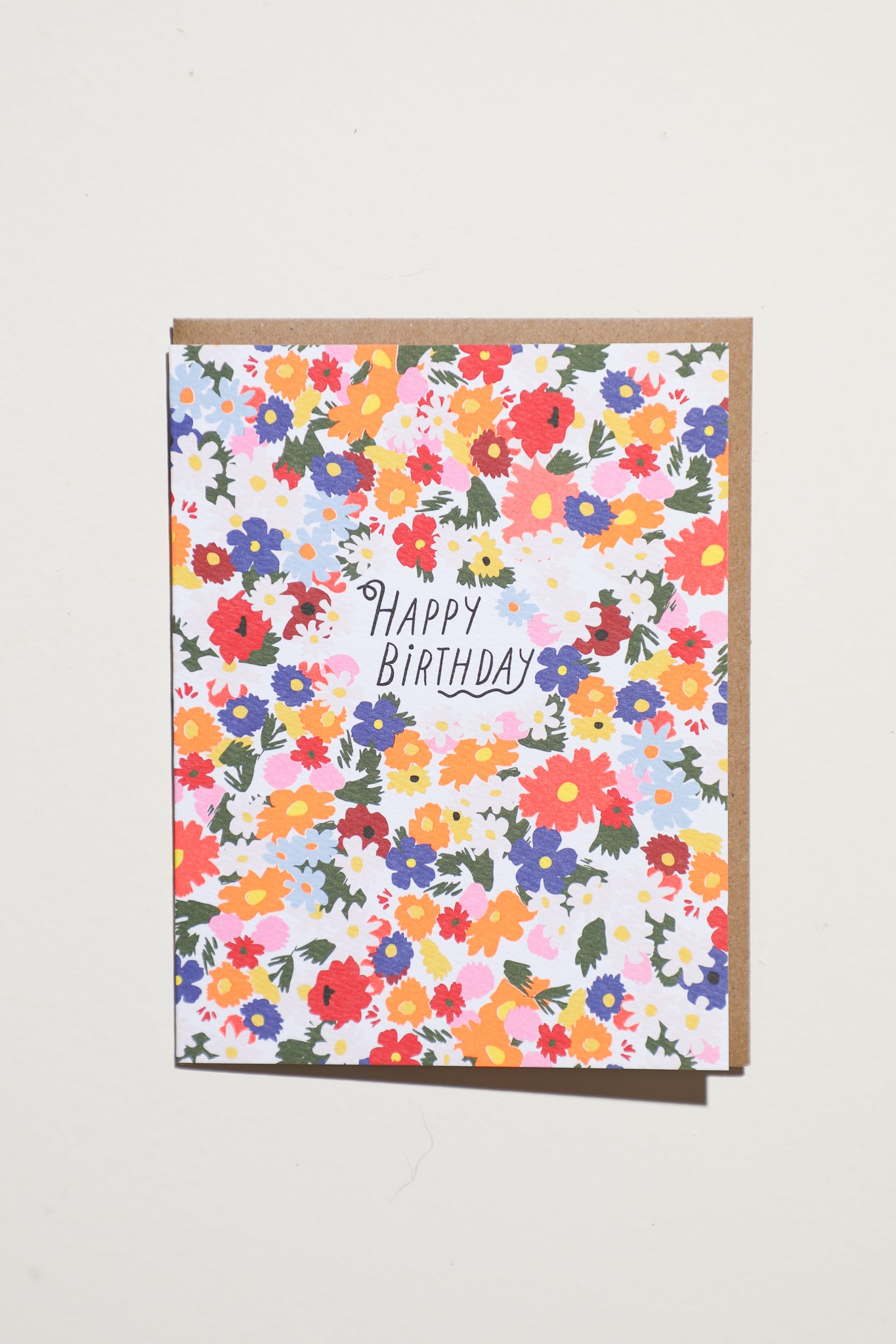 Happy Birthday Garden Greeting Card