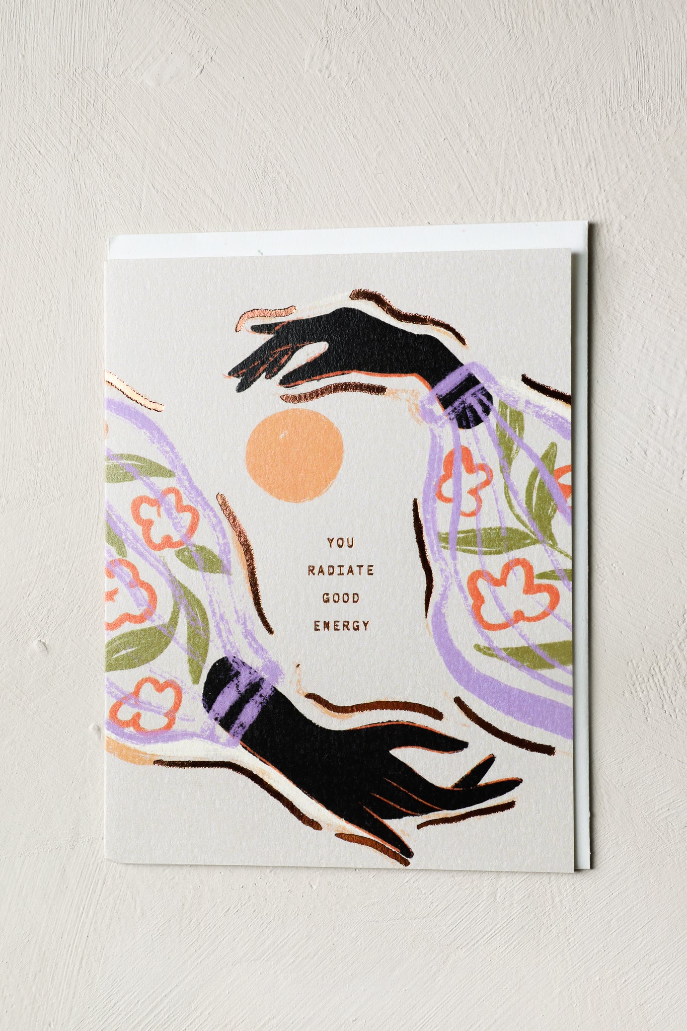 Good Energy Greeting Card