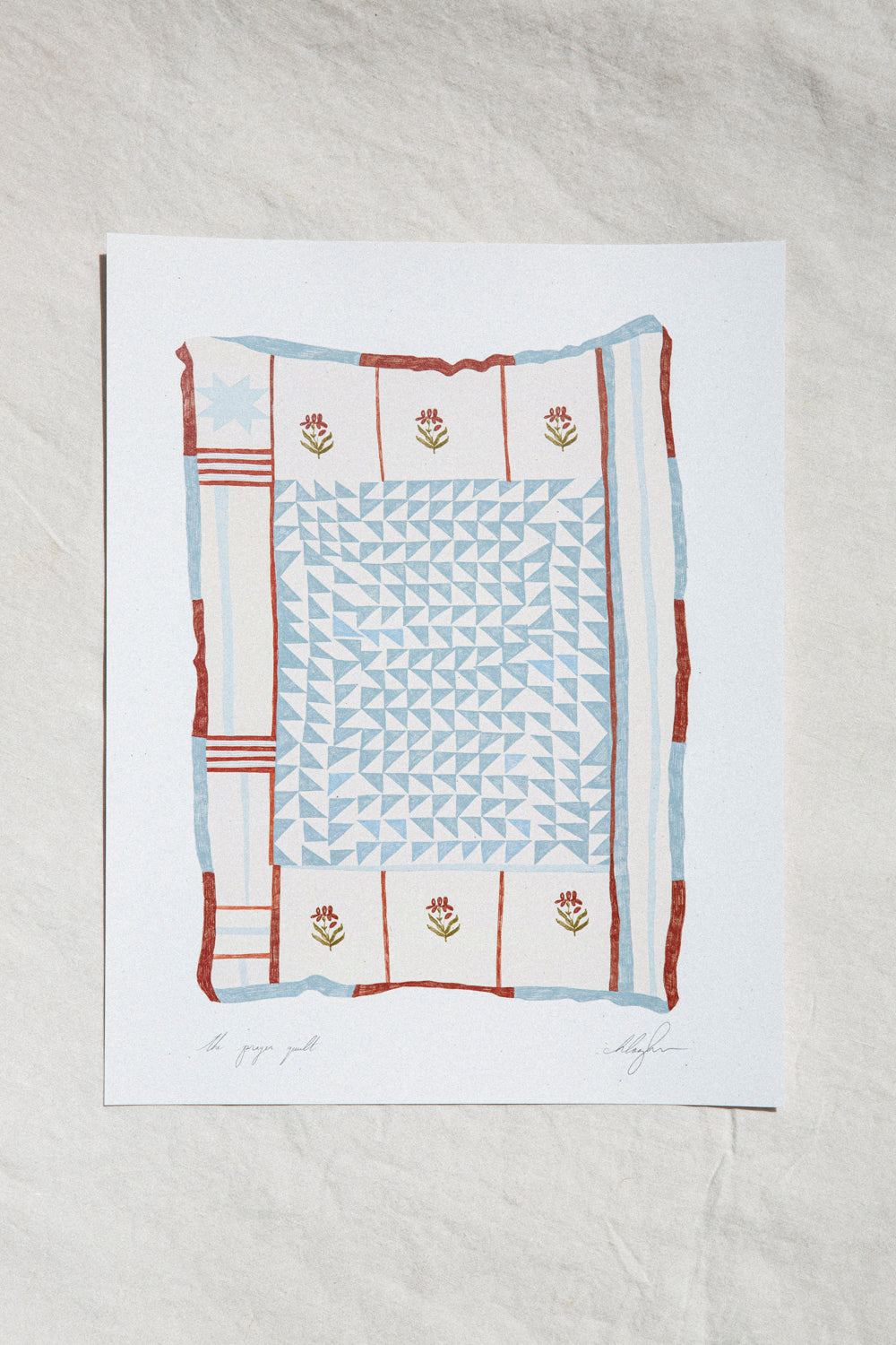 The Prayer Quilt Print
